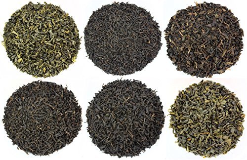 Product Cover Boston Tea Party Tea Sampler, 6 Assorted Loose Leaf Tea Sampler, All The Historical Teas Thrown Over During The Boston Tea Party