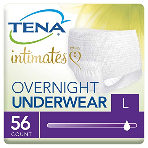 Product Cover Tena Incontinence Underwear for Women, for Overnight, Large, 56 Count