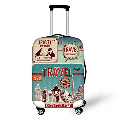 Product Cover Bigcardesigns Cool Travel Luggage Protective Covers for 26