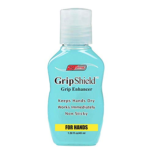 Product Cover 2Toms GripShield - Grip Enhancer, Keeps Hands Dry, 1.50 Ounce (1 Bottle)