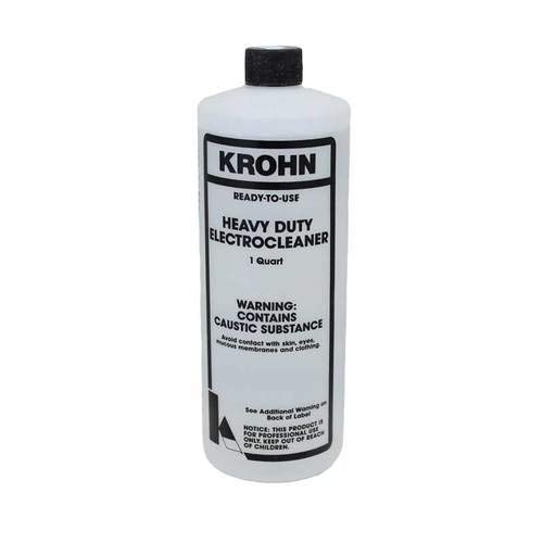 Product Cover KrohnHeavy Duty Electrocleaner 1 Quart Electro Cleaner Plating Solution Best Jewelry Supply (1 Bottle)