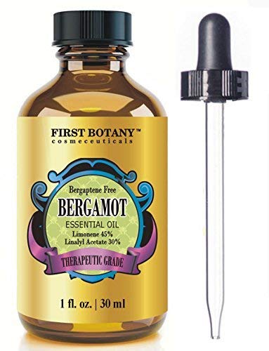 Product Cover Bergamot Essential Oil 1 fl oz - Natural Premium Grade - Ideal for Anti Scar Treatment, Natural Deodorant and Pain Relief.