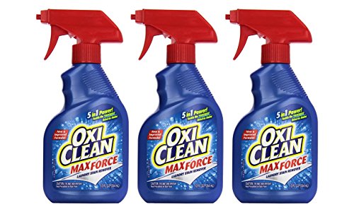Product Cover OxiClean Max Force Laundry Stain Remover Spray 12 Ounce (Pack of 3)