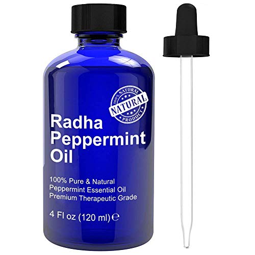 Product Cover Peppermint Essential Oil 4 oz - 100% Pure & Natural Mentha Peperita Therapeutic Grade