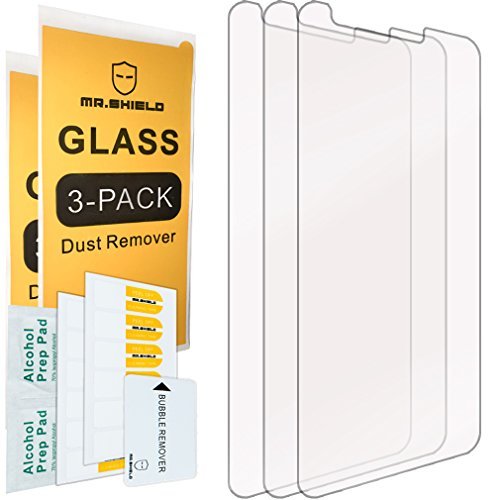 Product Cover Mr.Shield-[3-Pack for Alcatel Dawn/Alcatel Ideal/Alcatel Streak [Tempered Glass] Screen Protector with Lifetime Replacement