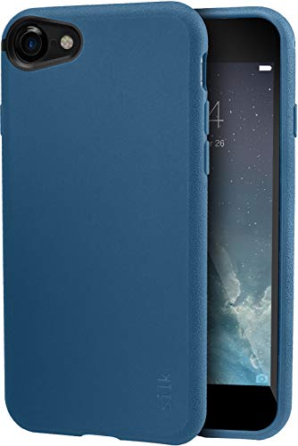 Product Cover Smartish iPhone 8 / iPhone 7 Slim Case - Kung Fu Grip [Lightweight + Protective] Thin Cover for Apple iPhone 7/8 (Silk) - Blues on the Green