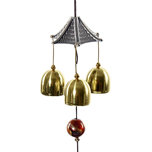 Product Cover RIUDA Dream Catcher, Great Sound Bronze Color Bells Wind Chimes