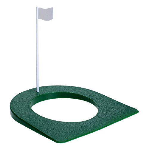 Product Cover MUXSAM 1 Pc Golf Putting Green Regulation Cup Hole Flag Indoor Practice Training Aids