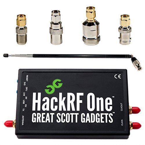 Product Cover NooElec HackRF One Software Defined Radio (SDR), ANT500 & SMA Antenna Adapter Bundle