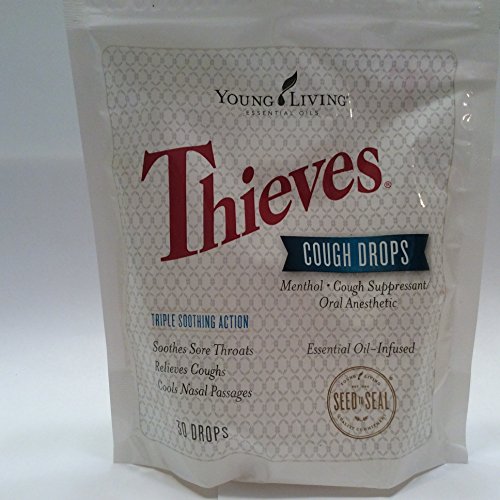 Product Cover Thieves Cough Drops 30 Ct Essential Oil Infused by Young Living Essential Oil