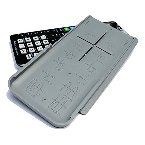 Product Cover EZ Graphing Gray Hard Slide Cover for TI 84 Plus CE (See Description for Details)