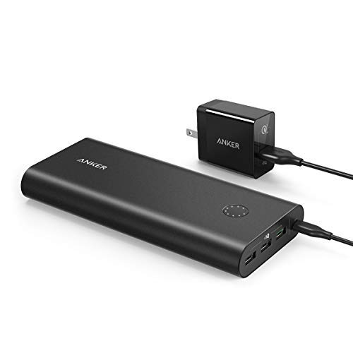 Product Cover Anker PowerCore+ 26800, Premium Portable Charger, High Capacity 26800mAh External Battery with Qualcomm Quick Charge 3.0 (in- and Output), Includes PowerPort+ 1 Wall Charger