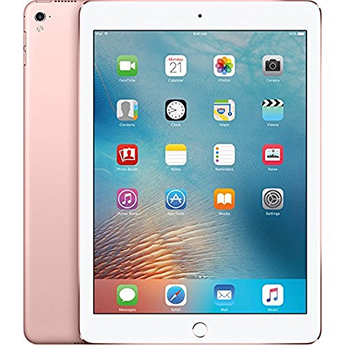 Product Cover Apple iPad Pro Tablet (128GB, Wi-Fi, 9.7in) Rose (Renewed)
