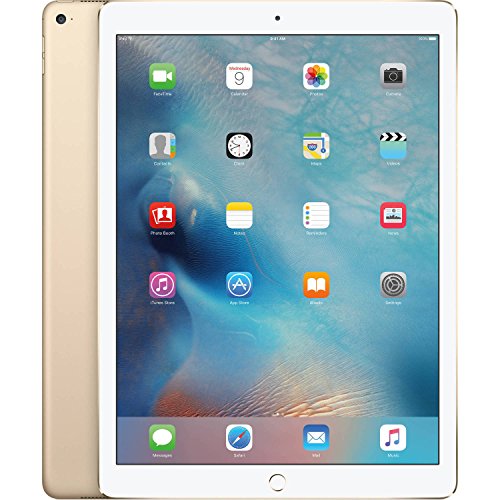 Product Cover Apple iPad Pro (128GB, Wi-Fi, Gold) 12.9in Tablet (Renewed)