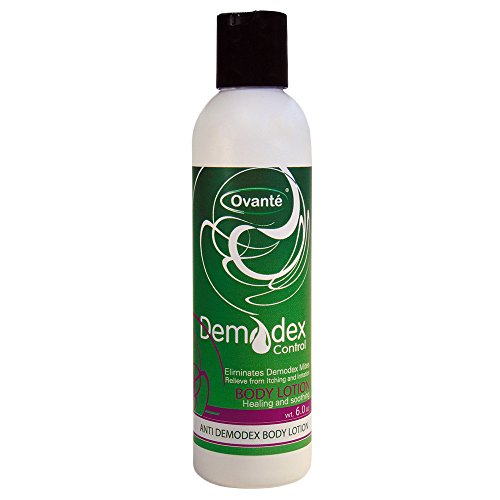 Product Cover Demodex Control Therapeutic Body Lotion with Essential Oils to Eradicate Demodex Mites,Stop Itching,Treat Demodicosis,Eliminate Body Acne & Infection of Hair Follicles Caused by Demodex Mites -6.0 OZ