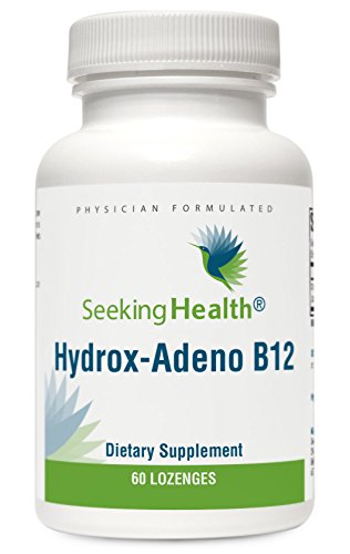 Product Cover Seeking Health Hydrox-Adeno B12 | 60 Lozenges | Potent B-12 Vitamin | Adenosylcobalamin | MTHFR Supplements