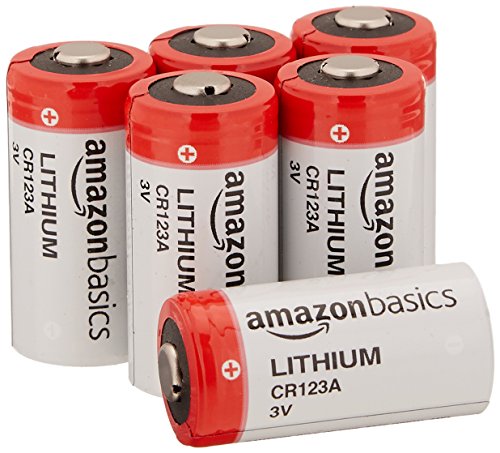 Product Cover AmazonBasics Lithium CR123a 3 Volt Battery - Pack of 6
