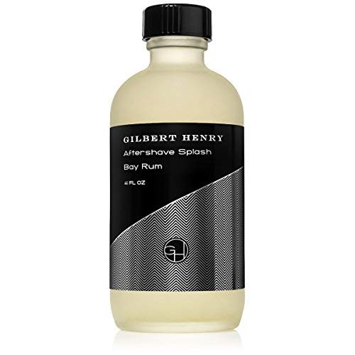 Product Cover Gilbert Henry Bay Rum Aftershave Splash. Made with Natural Essential Oils From Around the World - 4 fl oz.