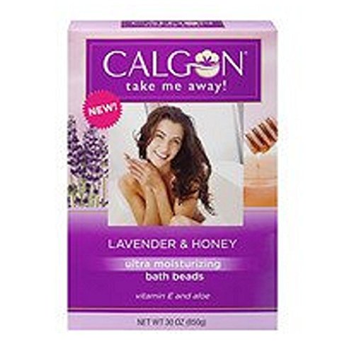 Product Cover Calgon Ultra Moisturizing Bath Beads, Lavender Vanilla, 30 oz - 2pc