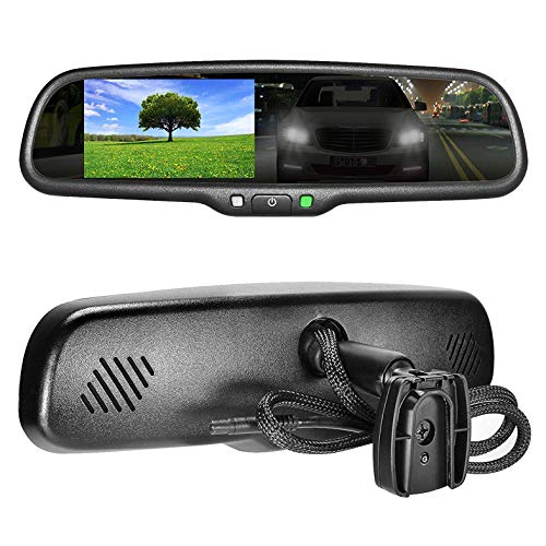 Product Cover Master Tailgaters OEM Rear View Mirror with 4.3