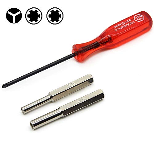 Product Cover E·Durable 3.8mm + 4.5mm + Triwing Security Screwdriver for Nintendo