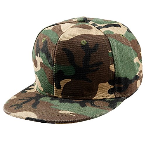 Product Cover Samtree Unisex Snapback Hats,Adjustable Hip Hop Flat Brim Baseball Cap