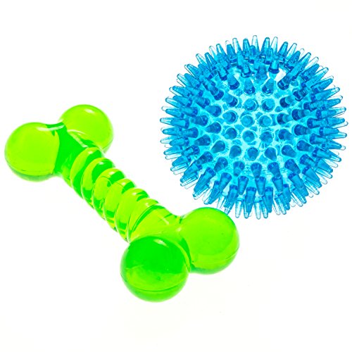 Product Cover MR.PLAY Puppy Toys Dog Chew Bone Dog Toys for Aggressive Chewers Small Puppy Toys for Teething Aggressive Dog Toys Puppies Long Lasting