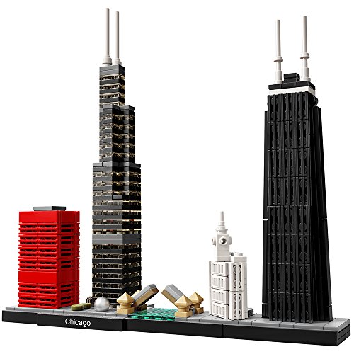Product Cover LEGO Architecture Chicago 21033 Skyline Building Blocks Set (444 pieces)