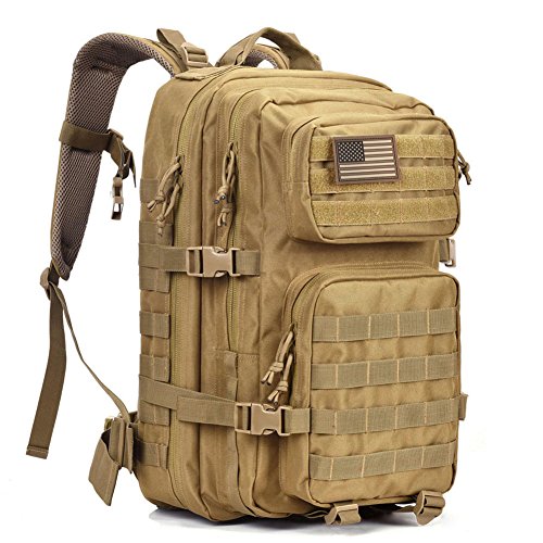 Product Cover REEBOW GEAR Military Tactical Backpack Large Army 3 Day Assault Pack Molle Bag Backpacks...