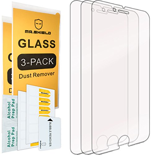 Product Cover [3-PACK]-Mr.Shield For iPhone 6 Plus / iPhone 6S Plus [Tempered Glass] Screen Protector with Lifetime Replacement