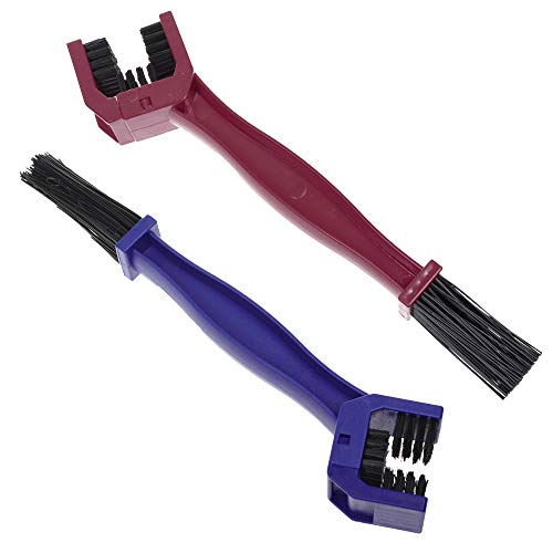 Product Cover COSMOS 2 Pcs Bike Bicycle Chain Washer Cleaner Cleaning Brush (Blue and Red Color)