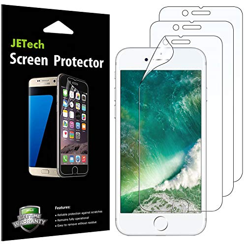 Product Cover JETech Screen Protector for iPhone 8 Plus and iPhone 7 Plus, PET Film, HD Clear, 3-Pack