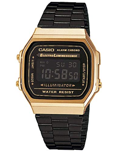 Product Cover Casio Collection Unisex Adults Watch A168WEGB-1BEF