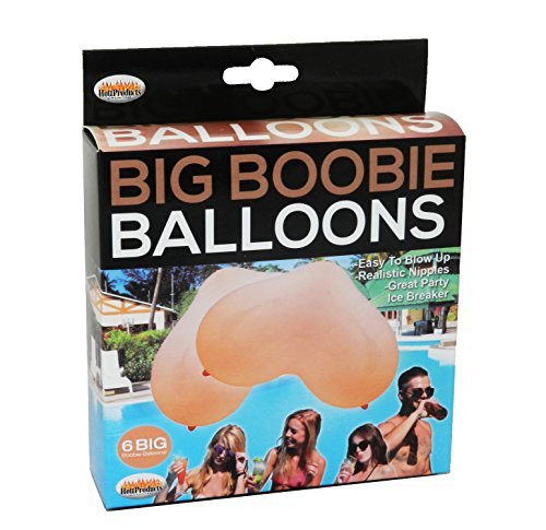 Product Cover Big Boobie Party Balloons - Box of 6