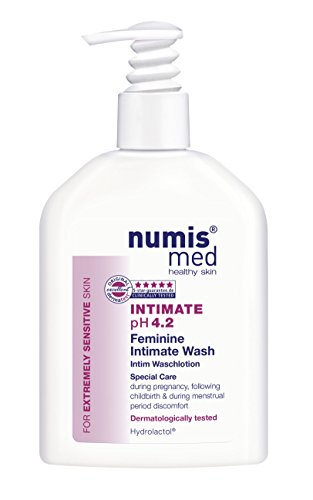 Product Cover Intimate Hygiene Cleanser Imported From Germany pH 4.2 Dermatologist Tested - Soap Free Paraben Free Vegan Clinically Tested For Extremely Sensitive Skin 200 ml by Numis Med Sensitive