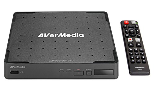 Product Cover AVerMedia EZRecorder, HD Video Capture High Definition HDMI Recorder, PVR, DVR, Subscription Free, Schedule Recording, IR Blaster (ER310)