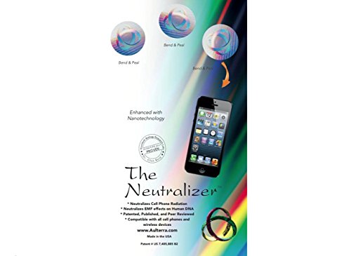 Product Cover Aulterra EMF Neutralizer - Protection from Cell Phone & Computer (Pack of 3) (New 2016!)