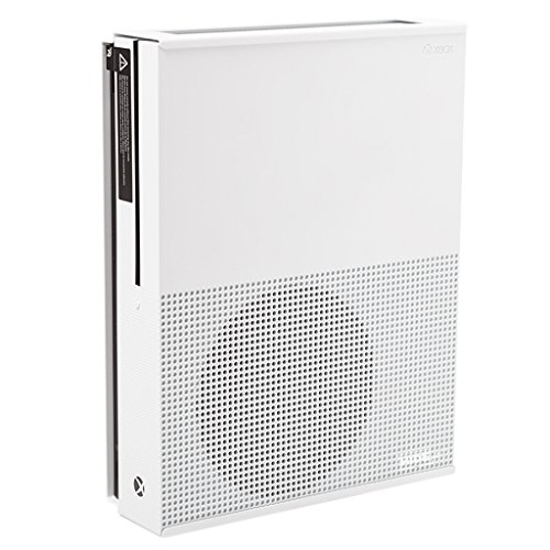 Product Cover HIDEit X1S Xbox One S Wall Mount - Mount for Xbox One S (White) - HIDEit Behind the TV or DISPLAYit - Made in the USA and Trusted Worldwide Since 2009 - Search afterHIDEit on Social
