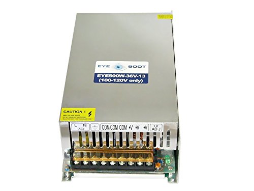 Product Cover Eyeboot 36V 500W DC Universal Regulated Switching Power Supply AC to DC 13.8 Amps