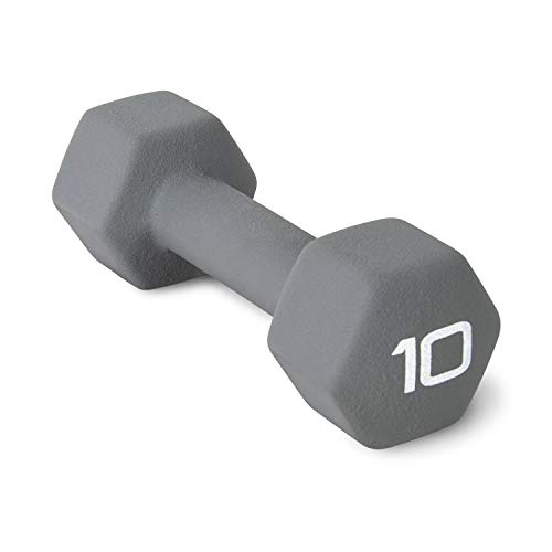 Product Cover CAP Barbell Neoprene Coated Dumbbell Weights, Single, 10 lb