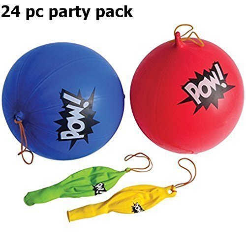 Product Cover Superhero PUNCHBALLS - super hero party favors and toys (24 PC PARTY PACK)