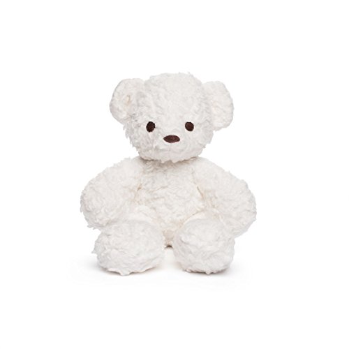 Product Cover Bears for Humanity Organic Sherpa Bear Plush Toy, White, 10 Inch (Pack of 1)