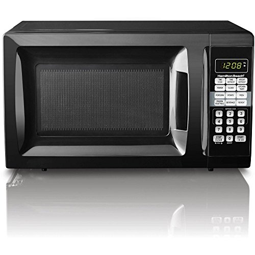 Product Cover HB 700 Watt Microwave, .7 cubic foot capacity (Black) by Hamilton Beech