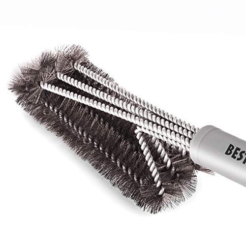Product Cover Best BBQ Grill Brush STAINLESS STEEL) 18