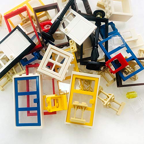 Product Cover Taken All 82 Piece Windows & Doors & Fences Sets Building Block Toy -Compatible Major Brands Children Gifts