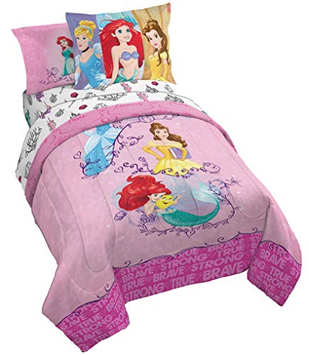 Product Cover Disney Princess Friendship Adventures 5 Piece Twin Bed in A Bag