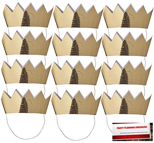 Product Cover Mini Crowns 12 - Gold with Elastic Strap