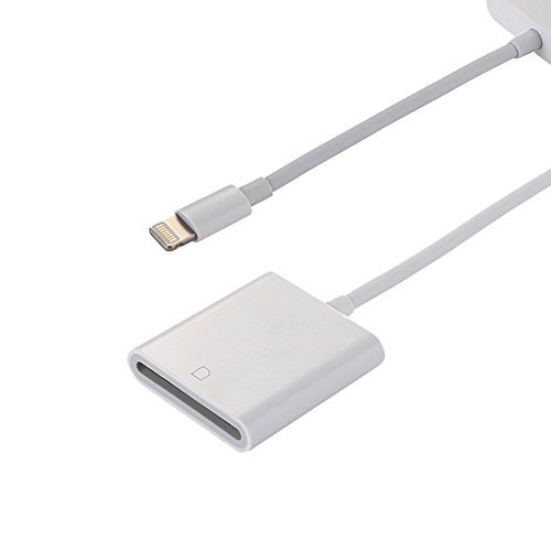 Product Cover GOLDFOX Goldfox Lightning To Sd Card Camera Reader Adapter For Iphone 5/5C/5S/6/6 Plus/6S/6S Plus/Se/7/7 Plus And Ipad Mini/Air/Pro, Support Ios 9.2 Or Up, No App Required