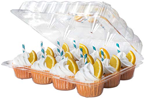 Product Cover Katgely 12 Cavity Cupcake Container To Carry Cupcakes (Pack of 12)