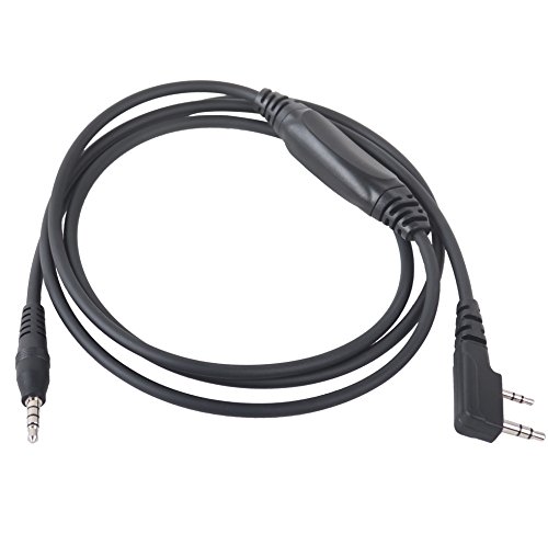 Product Cover BTECH APRS-K1 Cable (Audio Interface Cable) for BaoFeng, BTECH BF-F8HP, UV-82HP, UV-5X3 (APRSpro, APRSDroid, Compatible - Android, iOS)
